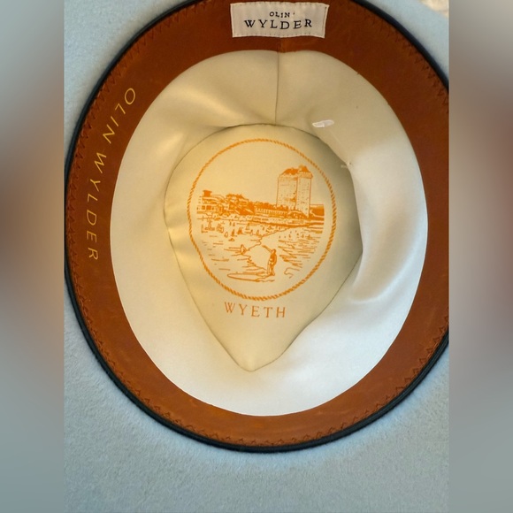 Free People WyethXOlin  cashmere LUKE  rancher jat wool birds egg rancher - Picture 10 of 10